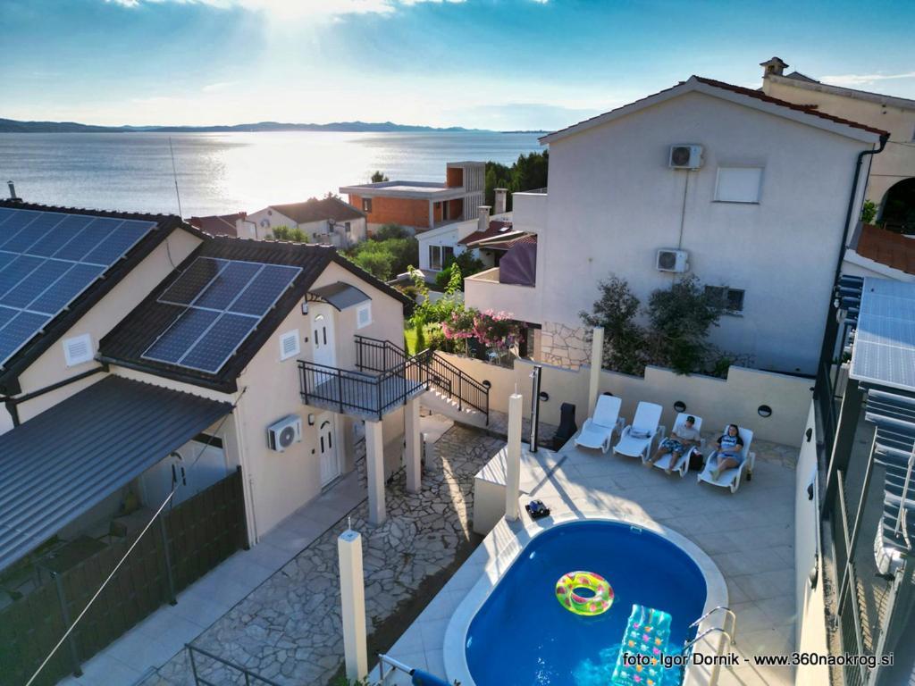 Villa More Sveti Petar Na Moru With Pool And Sea View Bagian luar foto